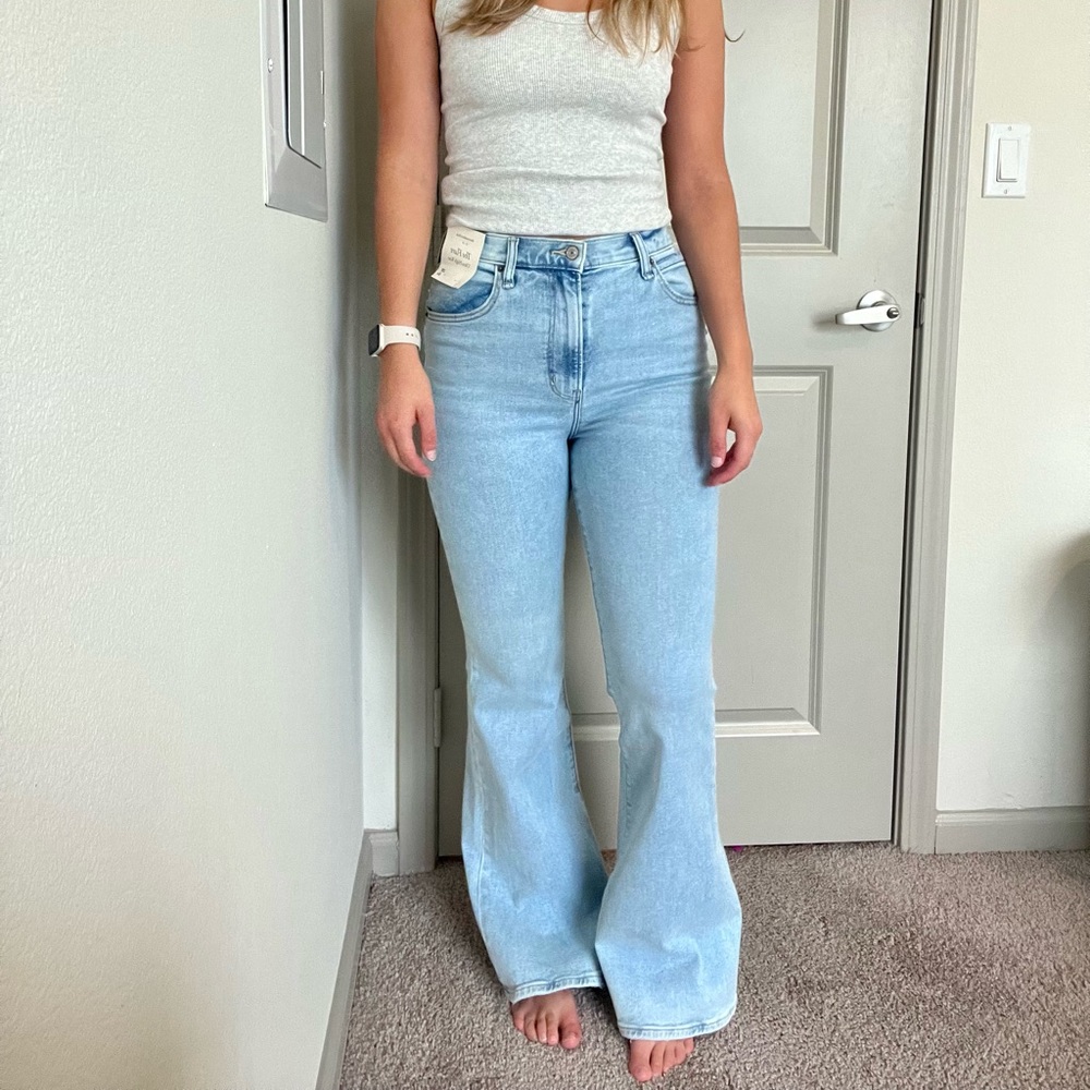 A&F Flare Jeans